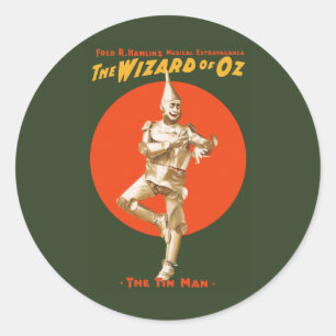 Sticker Rond Le magicien de Oz Musical Extravaganza