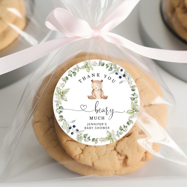 Sticker Rond Le Merci verdoyant se méfie beaucoup (Créateur téléchargé)