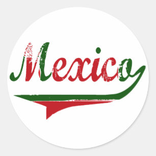 STICKER ROND LE MEXIQUE