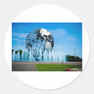 Sticker Rond Le Monde juste