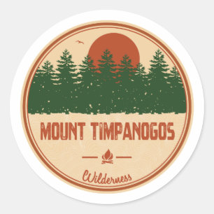 Sticker Rond Le Mont Timpanogos Wilderness Utah