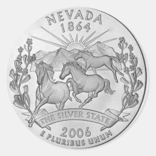 Sticker Rond Le Nevada 2006_NV_Unc