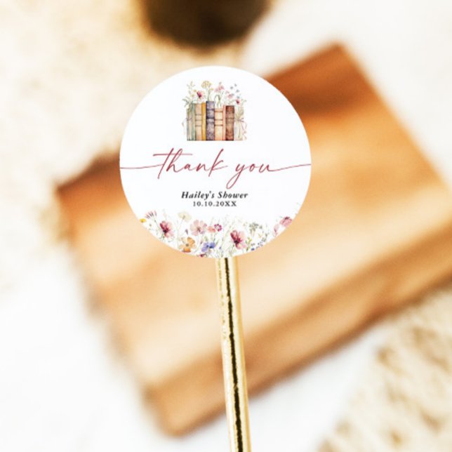 Sticker Rond Le nouveau chapitre commence la Fête des mariées F (Créateur téléchargé)