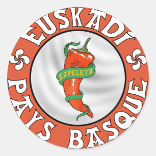 Sticker Rond le pays basque d'ezpeleta