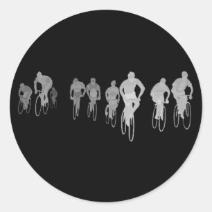 Sticker Rond Le Peloton permutent