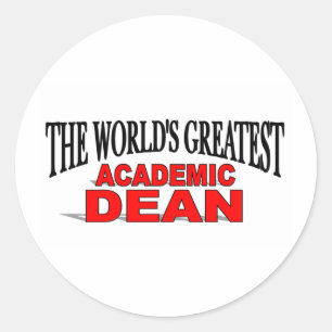 Sticker Rond Le plus grand doyen scolaire du monde