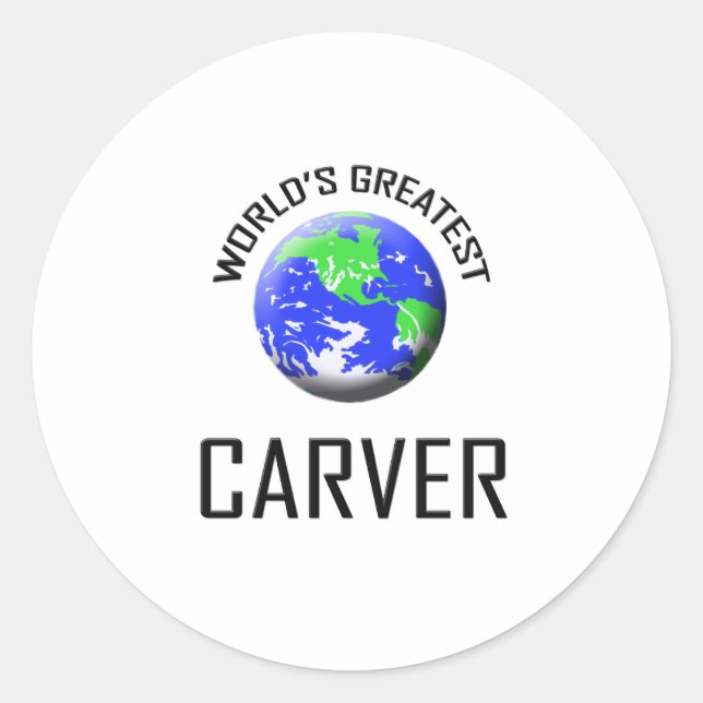 Sticker Rond Le plus grand gardien du monde (Devant)