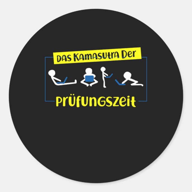 Sticker Rond Le Poison de Kamatsura (Devant)