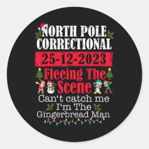 Sticker Rond Le pôle Nord - Le système correctionnel fuit la sc
