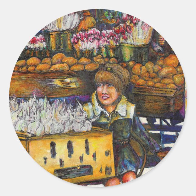 Sticker Rond Le pouvoir de l'empathie (Devant)