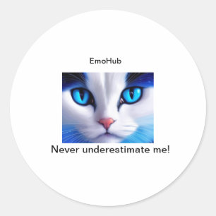 Sticker Rond Le pouvoir de toi.