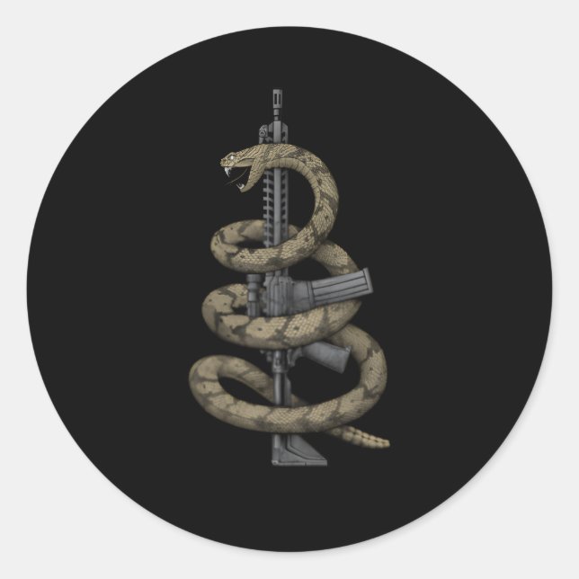 Sticker Rond Le Premier Adt Nous Définit (Devant)