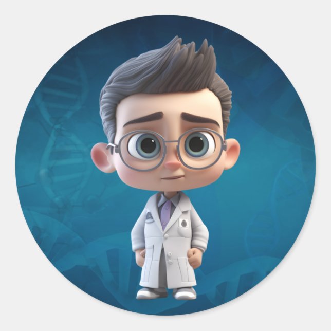 Sticker Rond Le Roi Du Monde Youtube (Devant)