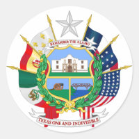 Le Sceau du Texas Drapeaux du monde