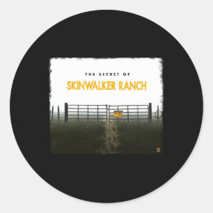 Sticker Rond Le Secret Du Ranch Skinwalker N'Entre Pas