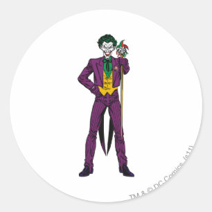 Sticker Rond Le stand classique de Joker