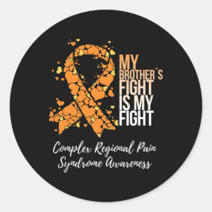 Sticker Rond Le syndrome de douleur régional du complexe de com