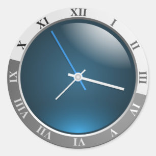 Sticker Rond Le temps approche - SRF