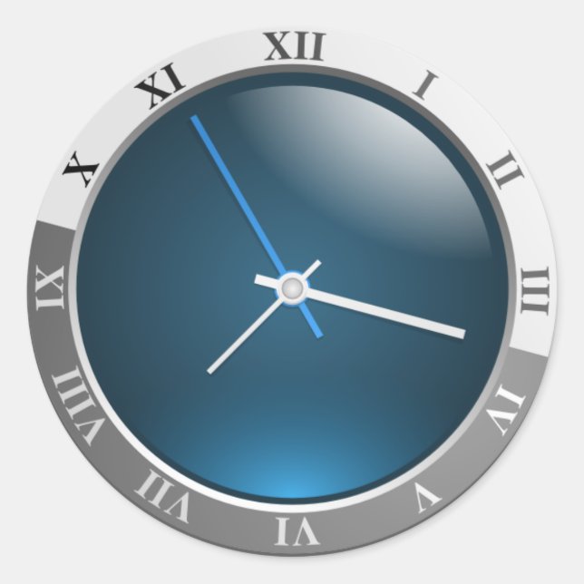 Sticker Rond Le temps approche - SRF (Devant)