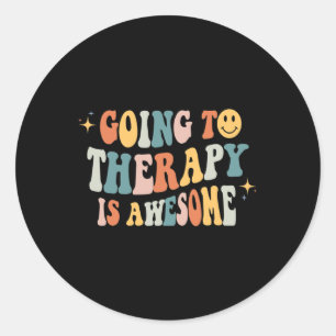 Sticker Rond Le traitement est un excellent rapport de sensibil