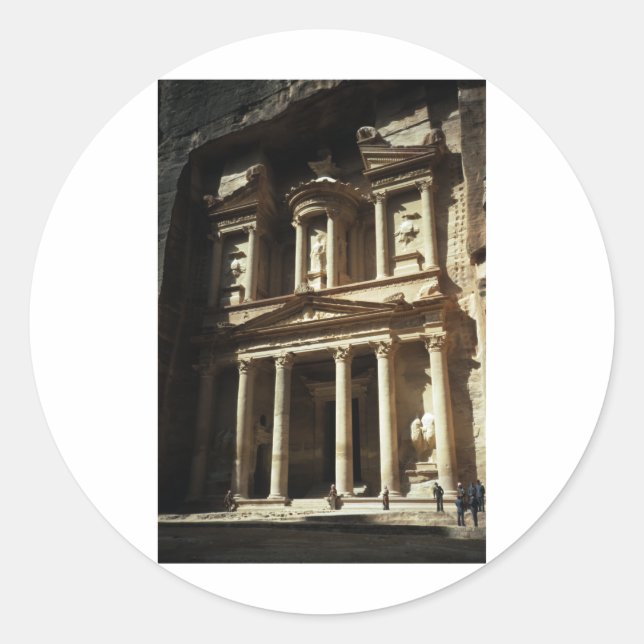 Sticker Rond Le Trésor, Petra (Devant)