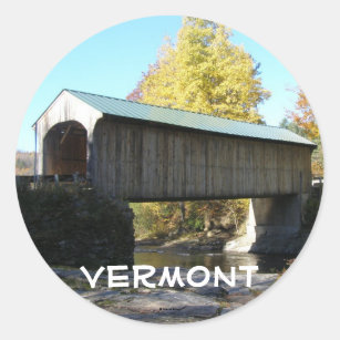 Sticker Rond Le Vermont