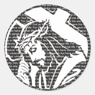 Sticker Rond Le visage du vrai amour.png