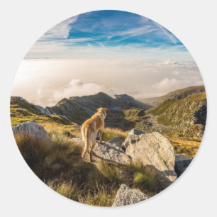 Sticker Rond Le voyage