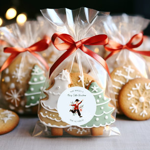 Sticker Rond Leaping des seigneurs   12 Jour de Noël