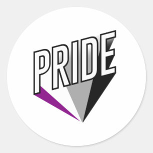 Sticker Rond L'éclatement de la fierté sexuelle