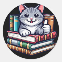 lecture livres école d'enseignant de chat