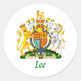 Sticker Rond Lee Shield de Grande-Bretagne