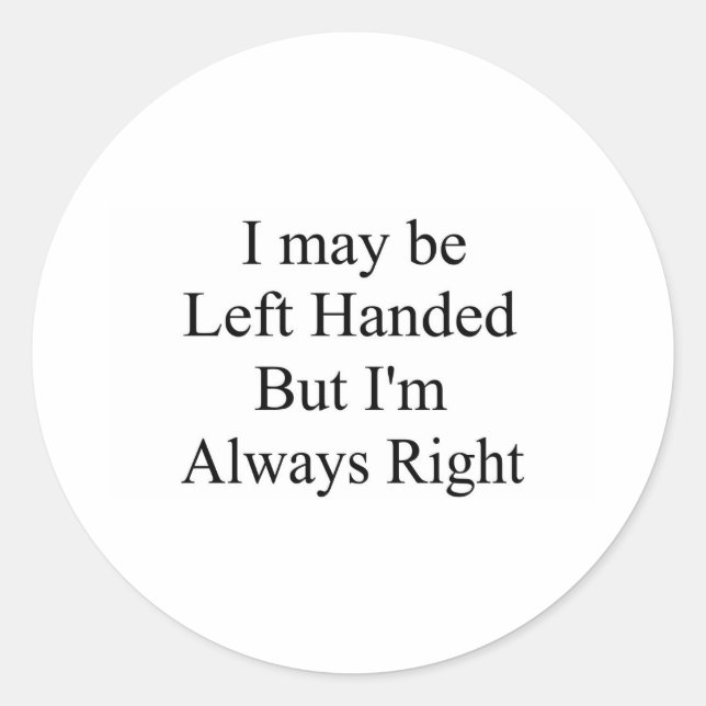 Sticker Rond Left (Devant)