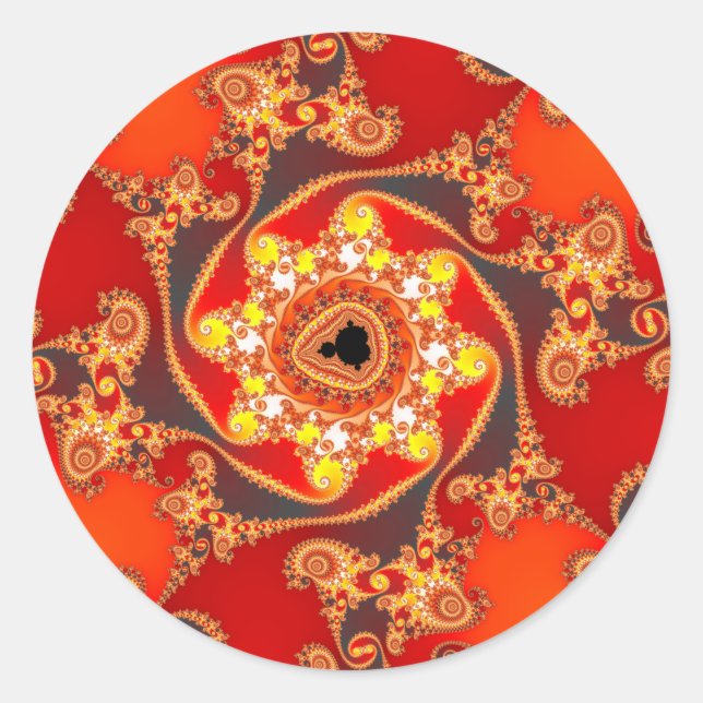 Sticker Rond Légende ancienne (Devant)