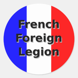 Sticker Rond Légion étrangère française