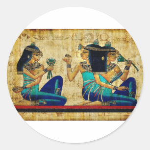 Sticker Rond L'Egypte antique 6