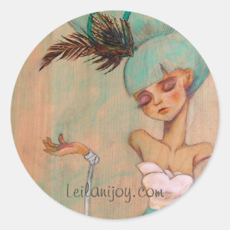 Sticker Rond Leilanijoy.com