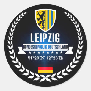 Sticker Rond Leipzig