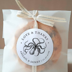 Sticker Rond L'Embrace de l'amour   Amour et Merci