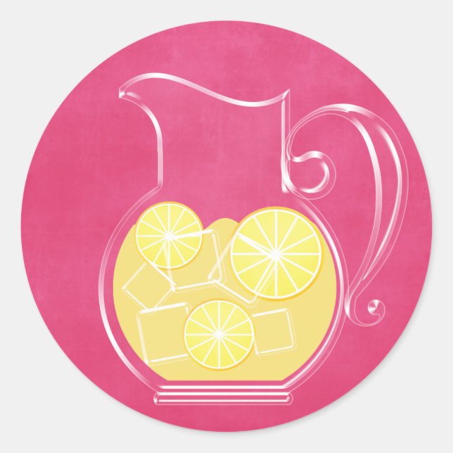 Sticker Rond Lemonade (Devant)