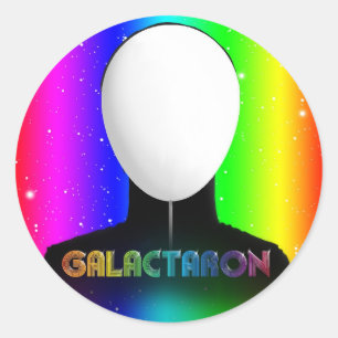 Sticker Rond L'émotion inconnue du chanteur