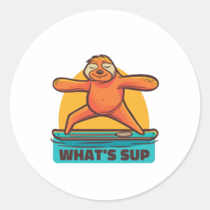 STICKER ROND LENT SUP