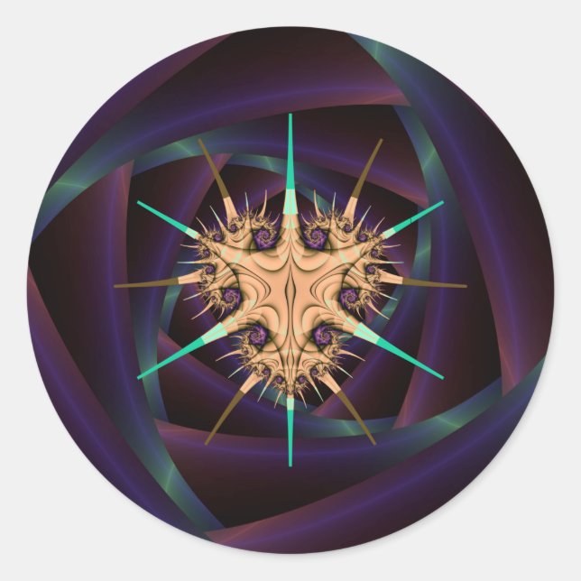 Sticker Rond Lenti Bug (Devant)