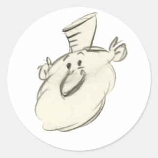 Sticker Rond Leonardo