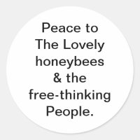 Les abeilles de paix et les gens libres Hankamer A