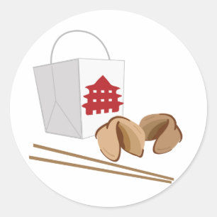 Sticker Rond Les Chinois sortent