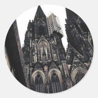 Sticker Rond Les DOM de Kölner