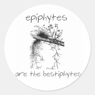Sticker Rond Les épiphytes sont les bestiphytes