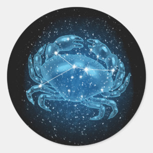 Sticker Rond Les étoiles les plus irritables