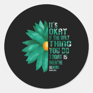 Sticker Rond Les Femmes, C'Est Bon Si La Seule Chose Que Vous F